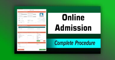 How to Fill Online Private Admission Form for Annual Exam