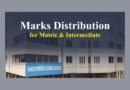 Matric Subject Groups & Marks Distribution in Examination 2026