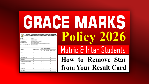 Punjab Board Grace Marks Policy 2025 – Complete Guide for Inter Students